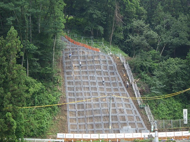 大安寺橋宮平線道路防災工事