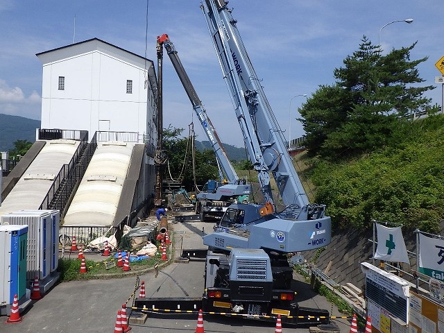 千曲市伊勢宮排水ポンプ場建設工事