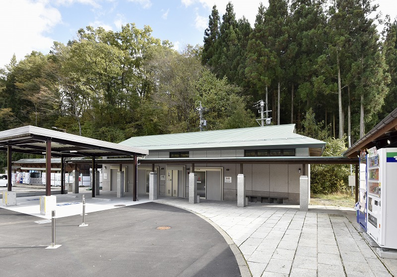 道の駅中条 公衆トイレ棟改修ほか工事