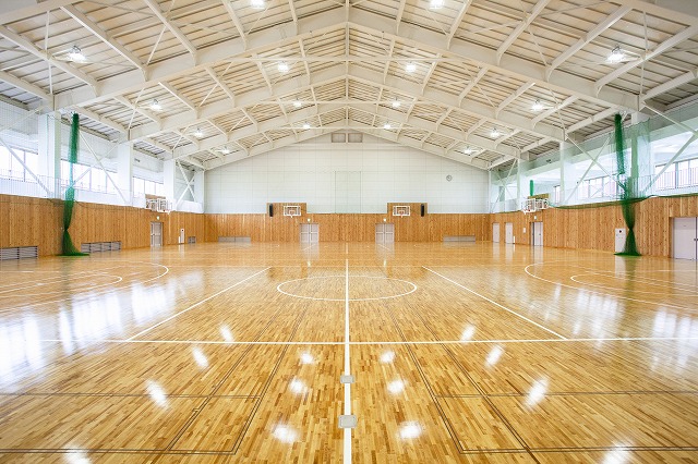 大町岳陽高校　大体育館ほか建築工事