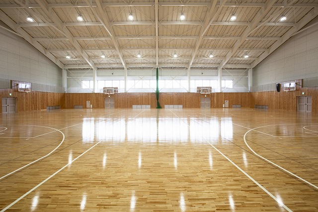 大町岳陽高校　大体育館ほか建築工事