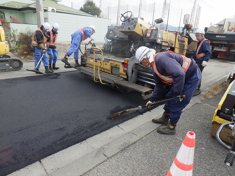 国補　安茂里375号線舗装工事																				