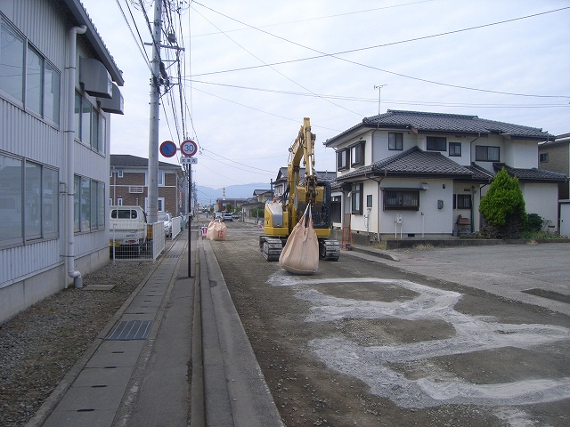 篠ノ井中521号線舗装工事