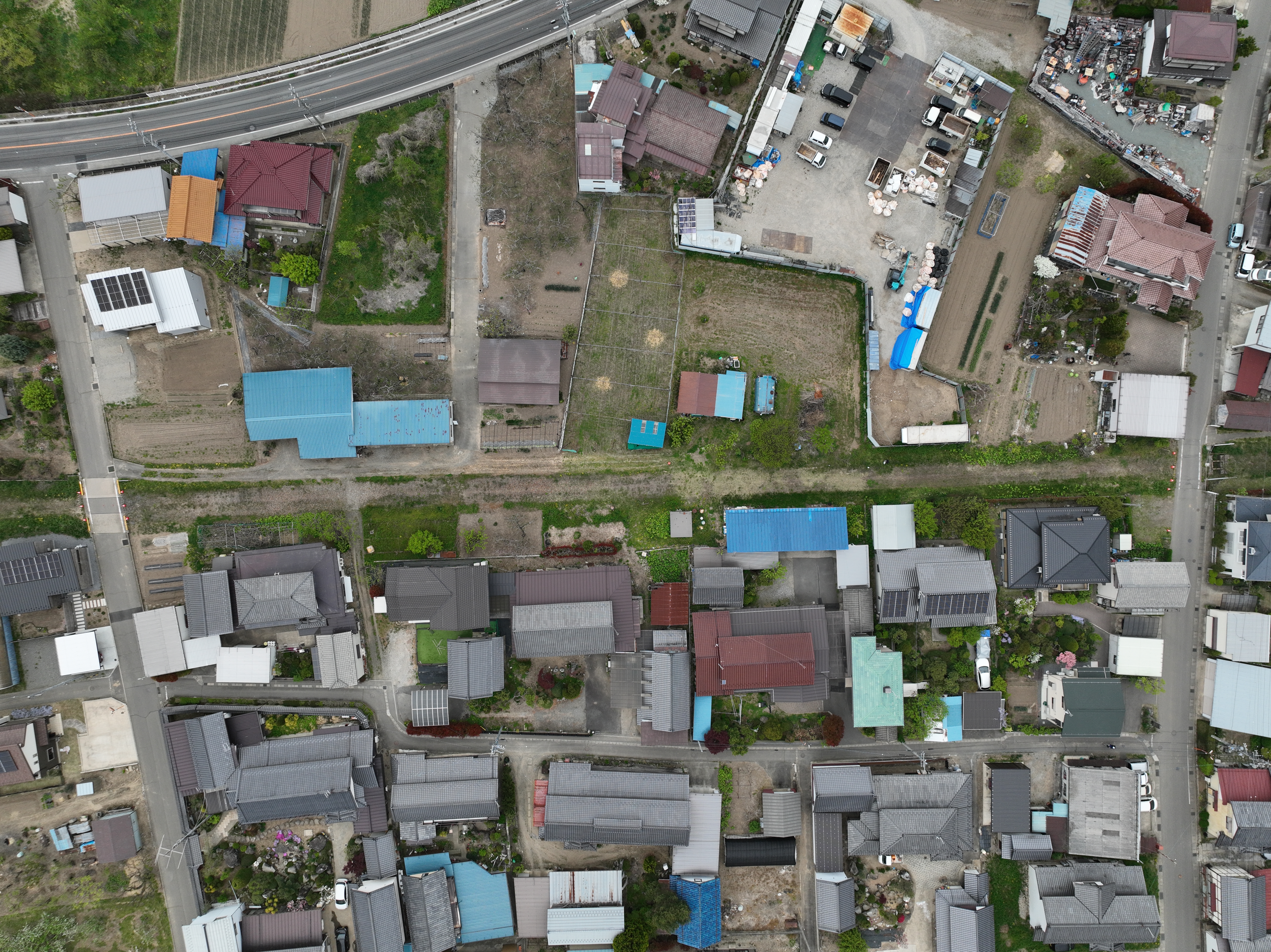 国補　千曲川新道活性化プラン（町川田工区）道路築造２工区工事