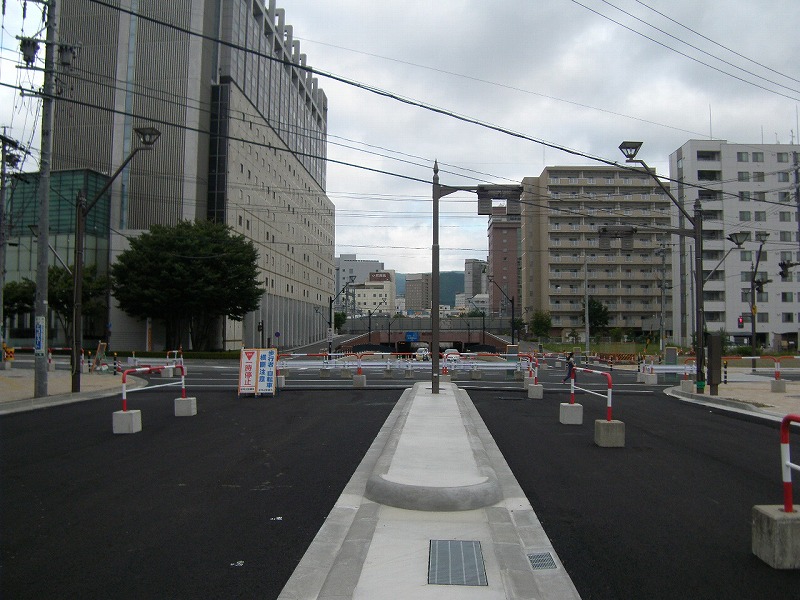 長野駅東口区画内下水道工事