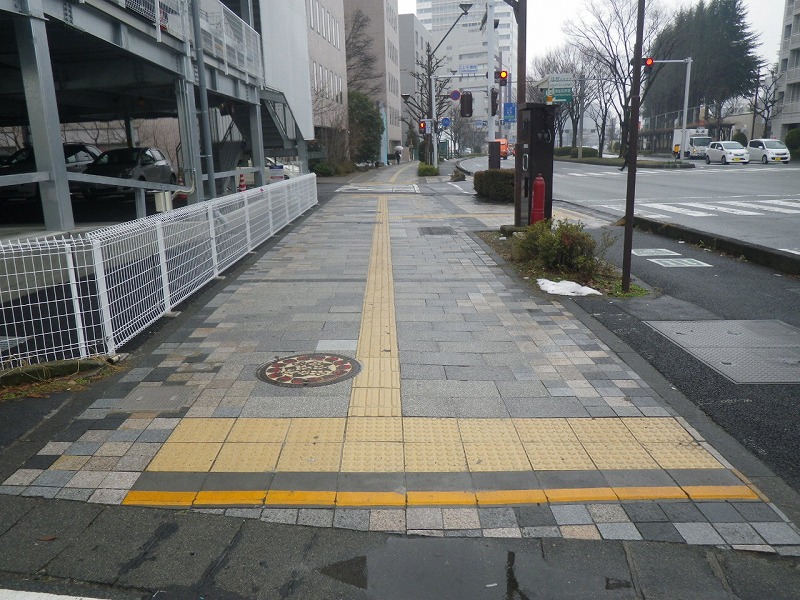 長野大通り線歩道整備工事