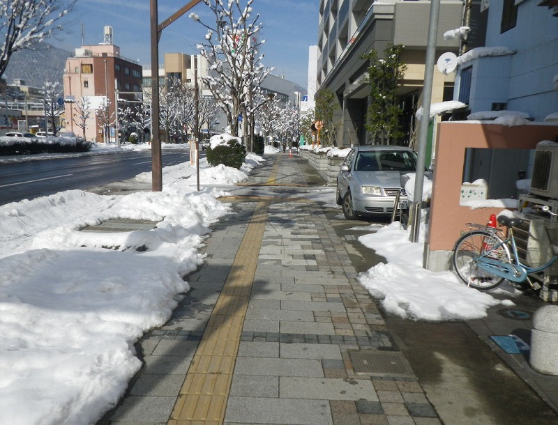 長野大通り線歩道整備工事