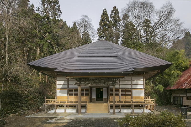 三福寺本堂改修工事