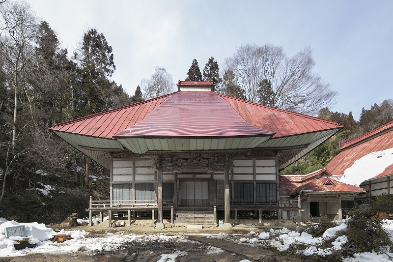 三福寺本堂改修工事